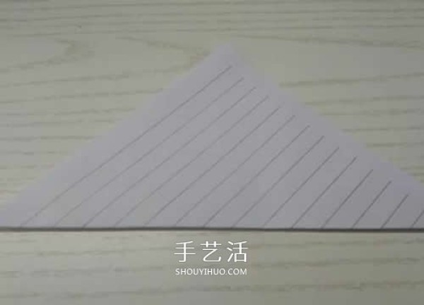 Kindergarten handmade origami tutorial, the simplest illustration of folding a dove of peace