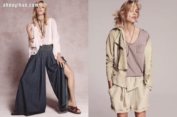 Free People Bohemian style early spring womens clothing