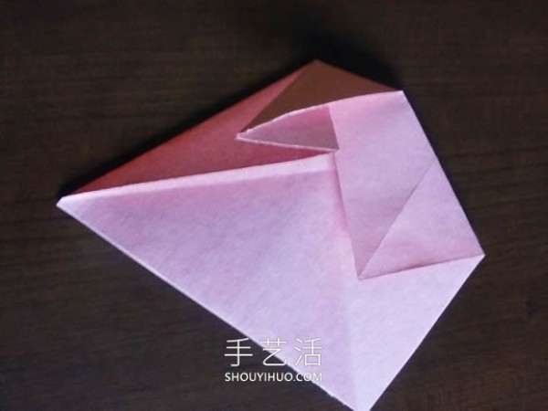 Complex designs can be combined! Simple flat rose origami tutorial