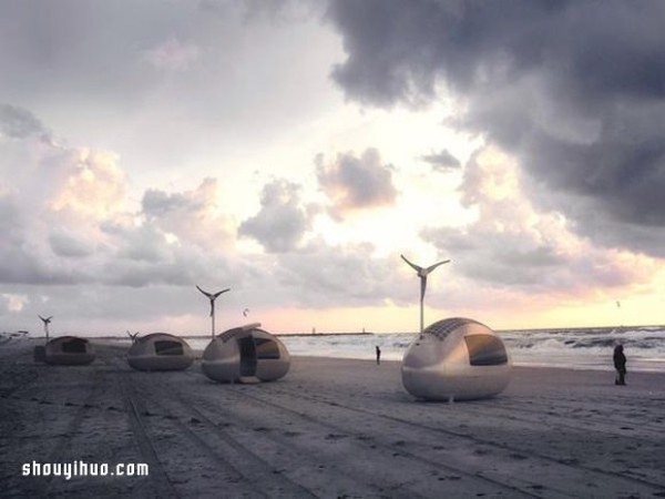 Egg-shaped house Ecocapsule uses entirely renewable energy! 