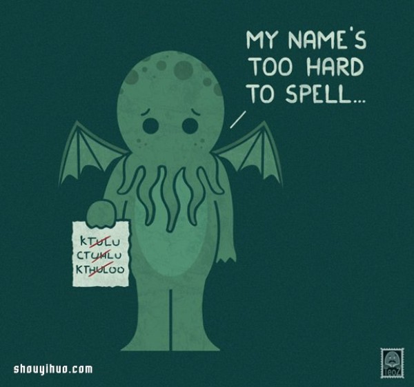 9 cute illustrations let you understand the helpless thoughts of monsters