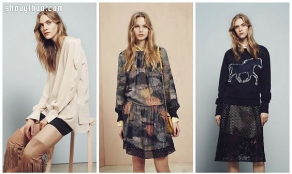 Chloé elegantly interprets womens wear in the 2015 early autumn series