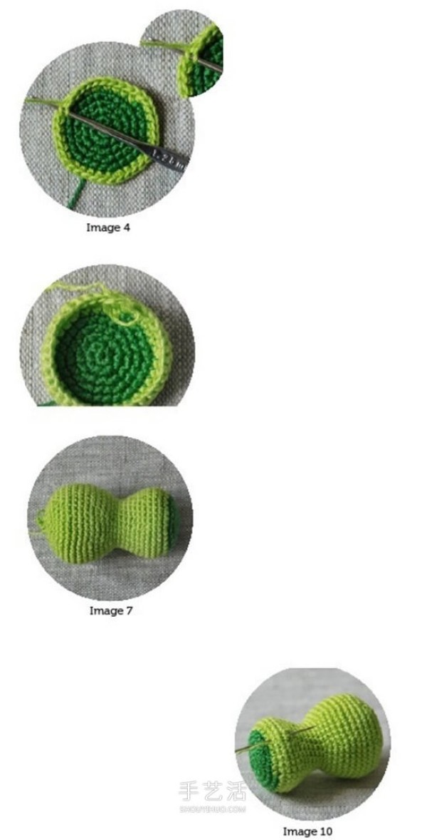 Plants vs. Zombies Peashooters handmade crochet tutorial