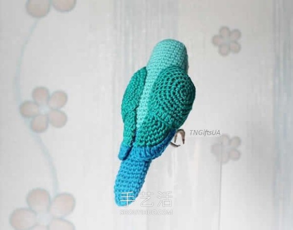 Lifelike birds! Pictures of hand-crocheted exquisite bird works