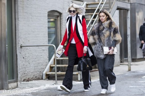 New York Fashion Week Street Photos of Winter Fashion Womens Wearing to Keep Out the Cold