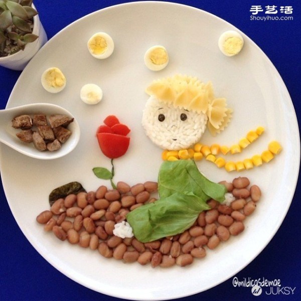 A Brazilian mother DIYs creative platters for her picky daughter