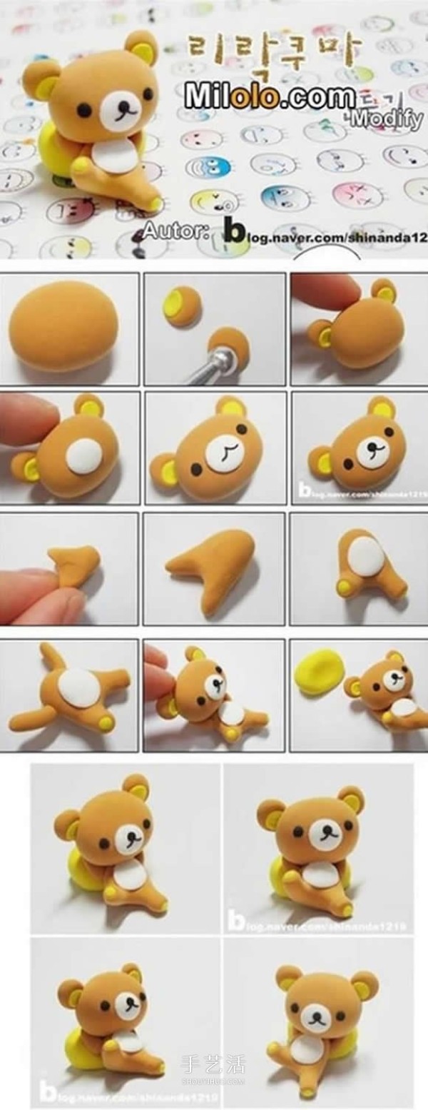 Simple and cute! 8 DIY tutorials for making small animals from ultra-light clay