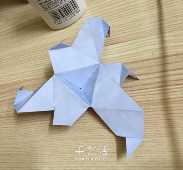 Sharing the steps of beautiful flower ball origami tutorial with illustrations