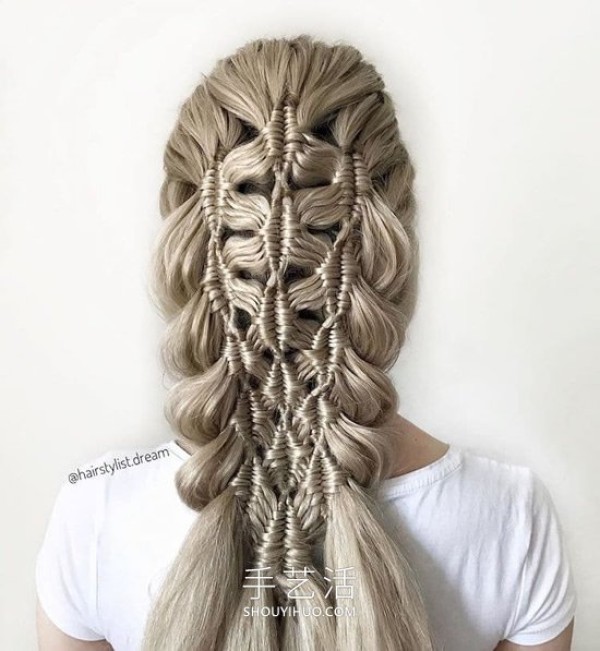 German Girls DIY Amazing Hairstyles Like Complex Crochet Patterns