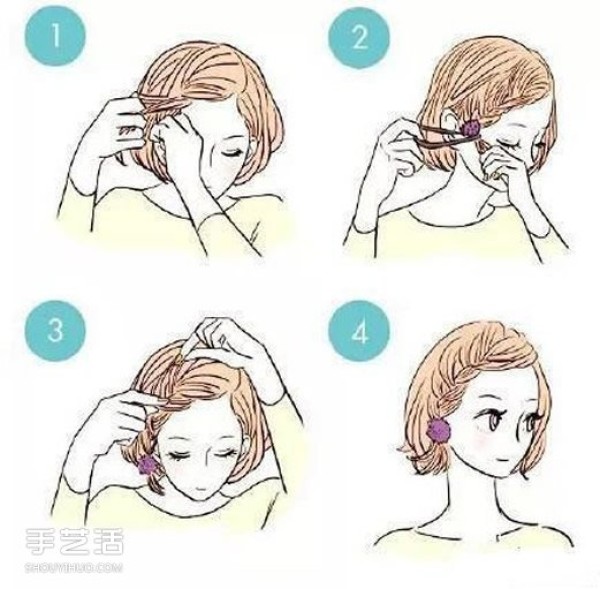 9 easy ways to tie your hair, learn an illustrated tutorial on how to tie your hair