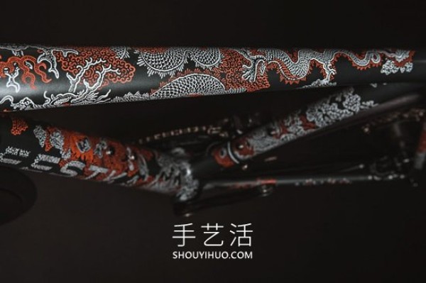 Super-exquisite hand-painted Oriental-style bicycle Scalatore Samurai! 