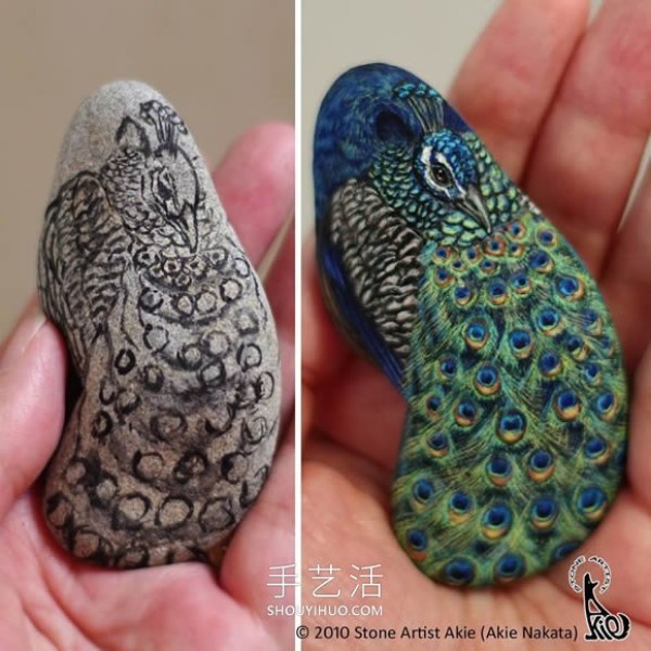 Japanese artist transforms ordinary rocks into highly realistic animals