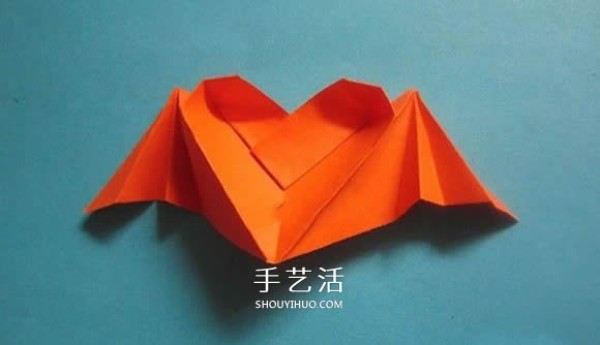 Flying Heart Origami Illustration Tutorial: Origami Love with Wings