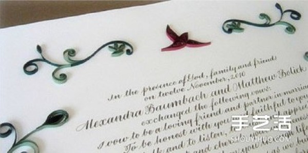 Meimeida scroll paper painting DIY to make a love letter, this is romantic enough! 