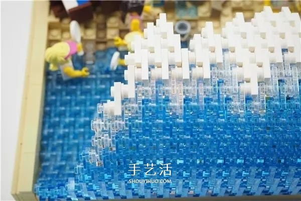 Lego is playing in this realm! A Lego model built with tens of thousands of bricks