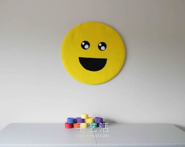 DIY non-woven smiley face! The most suitable decoration for social parties