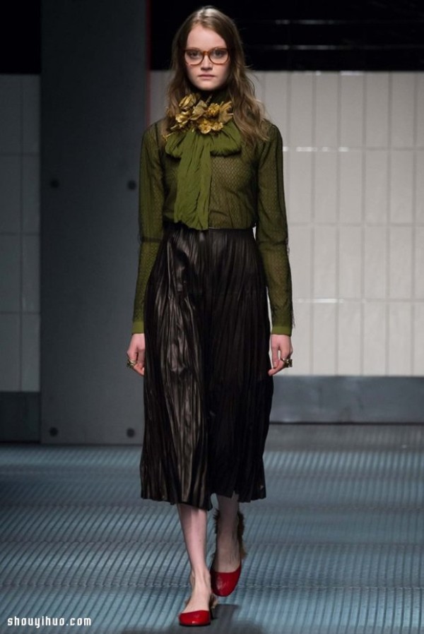 2015 Autumn and Winter Fashion Week: Guccis old era and new revival