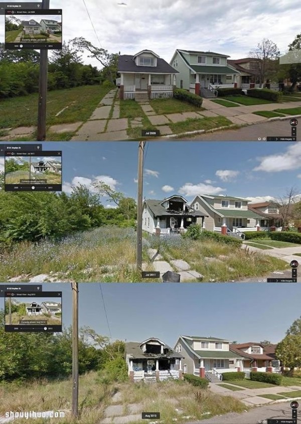 Watch the rise and fall of Detroit communities with Google Street View