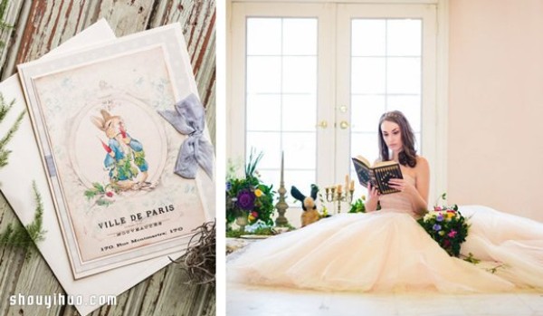 Create a dream wedding: let Peter Rabbit take you into the fairy tale world