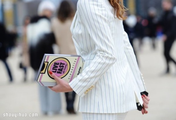 Womens Novelty Bags Appearing in Fashion Street Photos