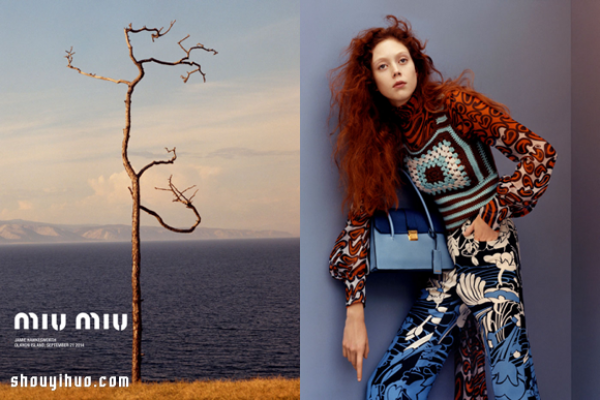 Poetic fashion blockbuster Miu Miu 2015 early spring advertising