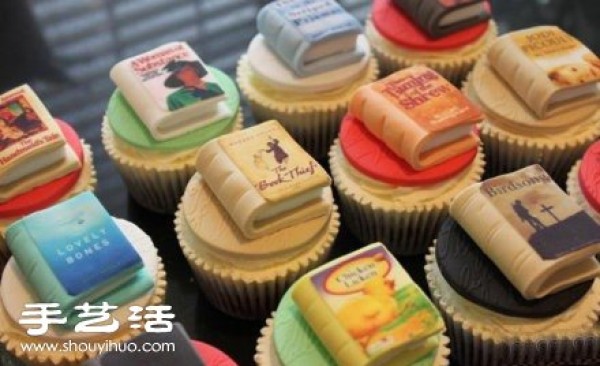 What will the creative book cake taste like? 