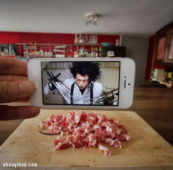 Use iPhone to creatively DIY interesting composite photos of movie scenes