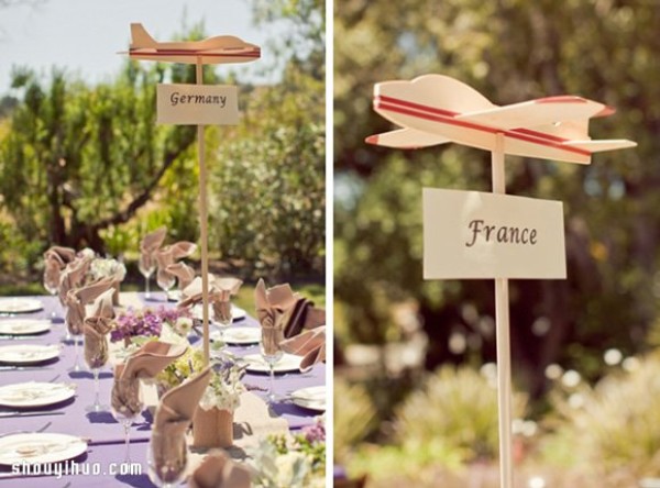 Travel theme wedding decoration inspiration, if you love traveling, you should collect it