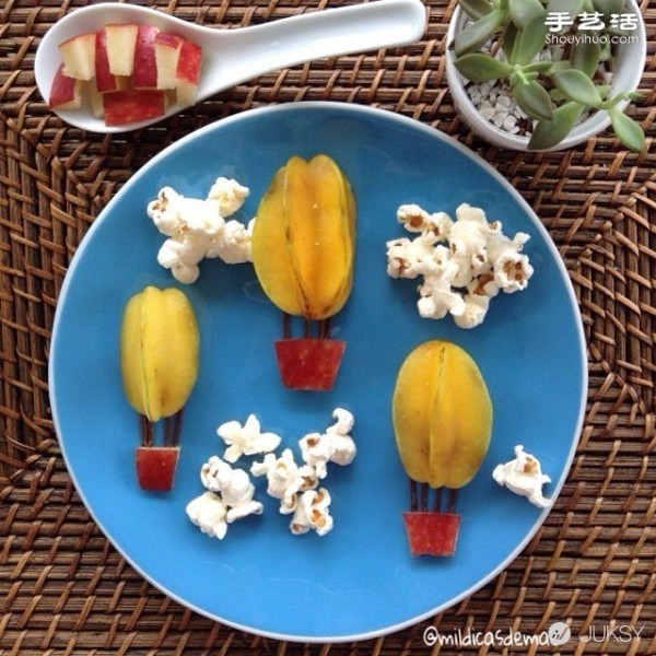 A Brazilian mother DIYs creative platters for her picky daughter