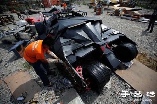 Shanghai Batman Fans Handmade DIY Batman Chariot