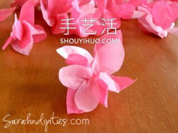 16 charming handicraft decorations made by DIY with various flowers