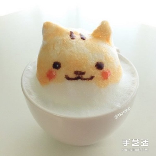 Coffee Latte Art: Put the cute cat in the game into the coffee cup