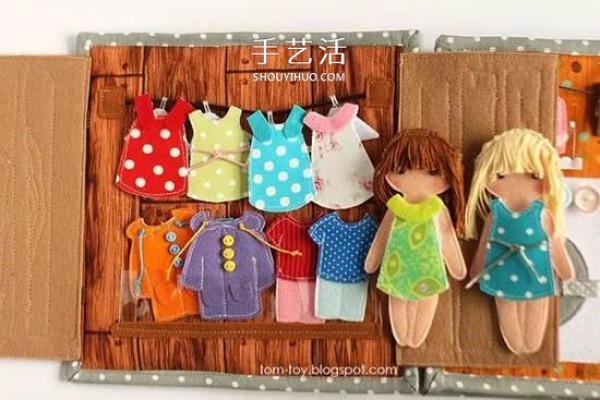 How to make a homemade dress-up doll with just a few pieces of cloth so your child can