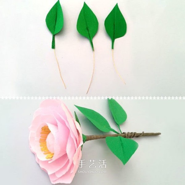 How to make handmade crepe paper roses and make simple roses