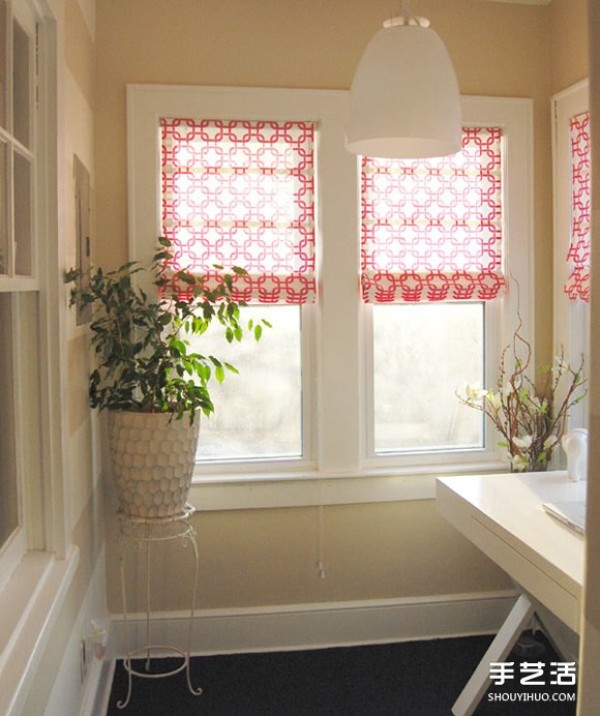 How to transform the blinds, blinds to Roman blinds DIY