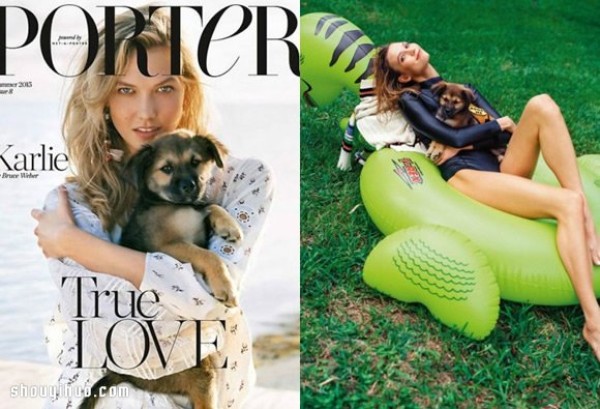 Supermodel Karlie Kloss appears in Porter 2015 Summer Issue