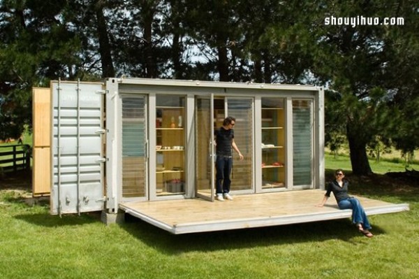 Change your thinking about shipping containers and building a container home that can accommodate a family of four