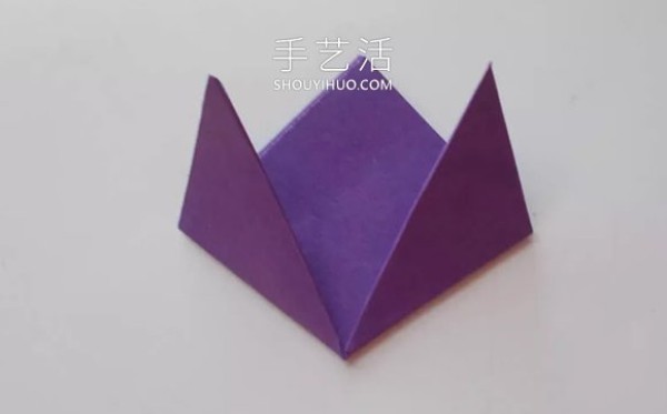 Tutorial on how to make origami tulip cards for Mothers Day