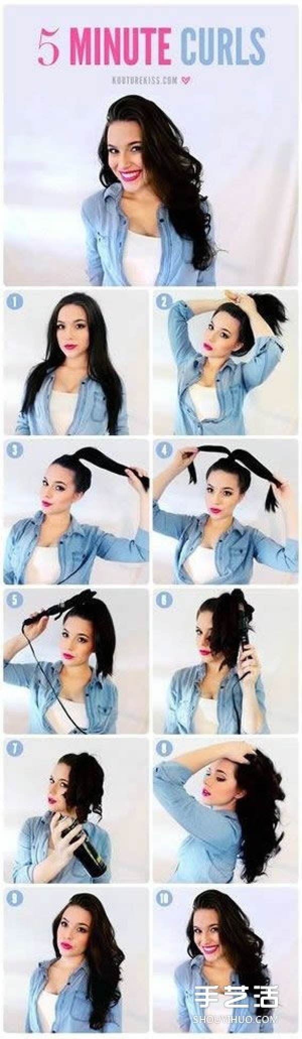 Seven different styles of braided hair DIY tutorial for girls with long hair, come and learn~