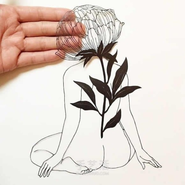 Intricate paper sculptures highlight the beauty in fragility! 