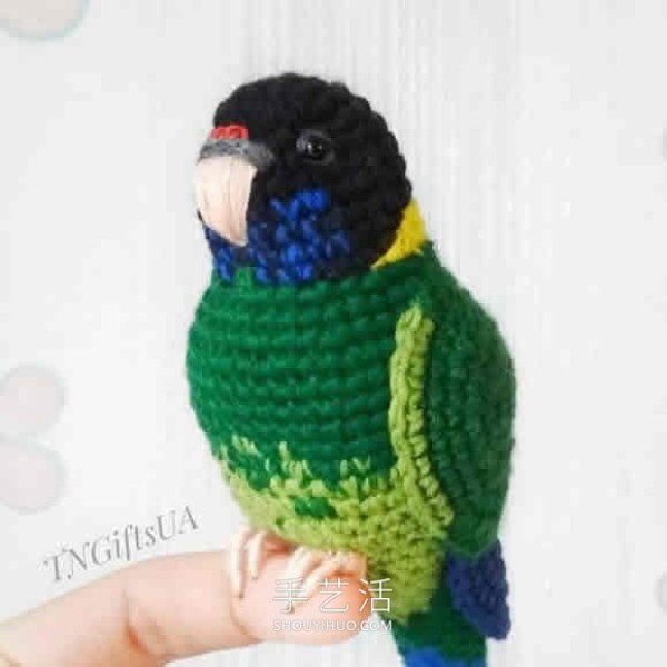 Lifelike birds! Pictures of hand-crocheted exquisite bird works