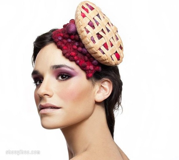 Exquisite and delicious food hats designed by Maor Zabar