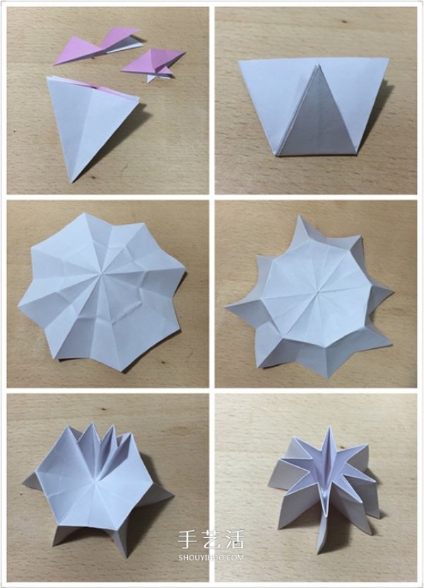 How to make origami sunflowers with detailed steps, simple and easy to learn! 