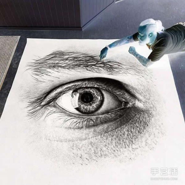 Realistic salt painting pictures, extraordinary paintings painted by spreading salt