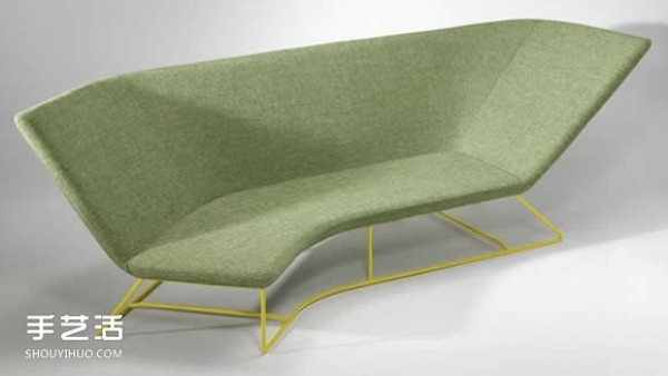 A sofa designed for outdoor use that is comfortable for both sitting and lying down