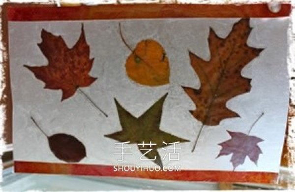 How to make handmade Mid-Autumn Festival lanterns with fallen leaves in autumn