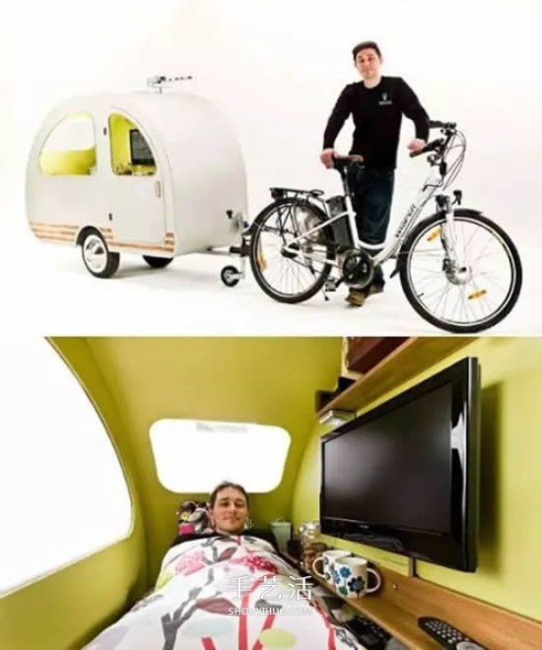 Shocked! I can’t afford to drive a car or RV, but I also have a bicycle RV! 