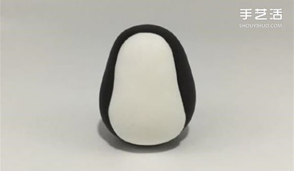 Ultra-light clay penguin tutorial, cute little penguin making illustrations with clay