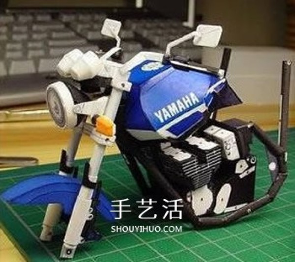 YAMAHA XJR1300 Classic Motorcycle Paper Model Award