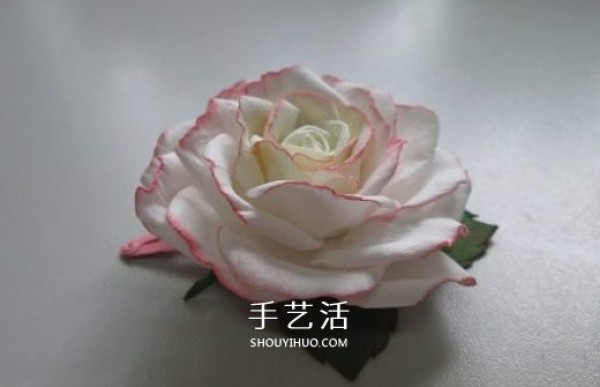 How to make roses from sponge paper so realistically that its hard to tell the real ones from fakes! 